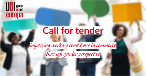 Call for tender for subcontracting external expertise