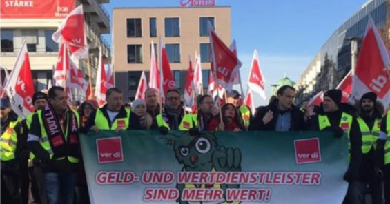 10,000 cash and valuables transport workers in Germany win pay rises